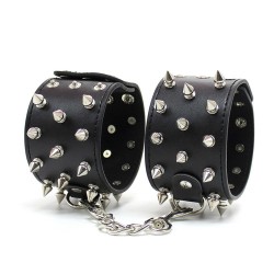 snap wrist and ankle cuffs with nails