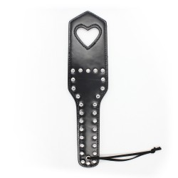 heart paddle with studs