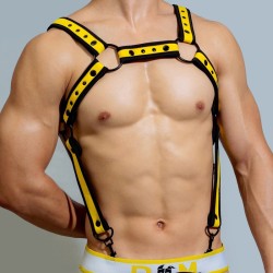 d m neoprene chest harness with suspenders