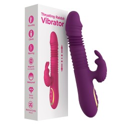 telescopic shock vibrator