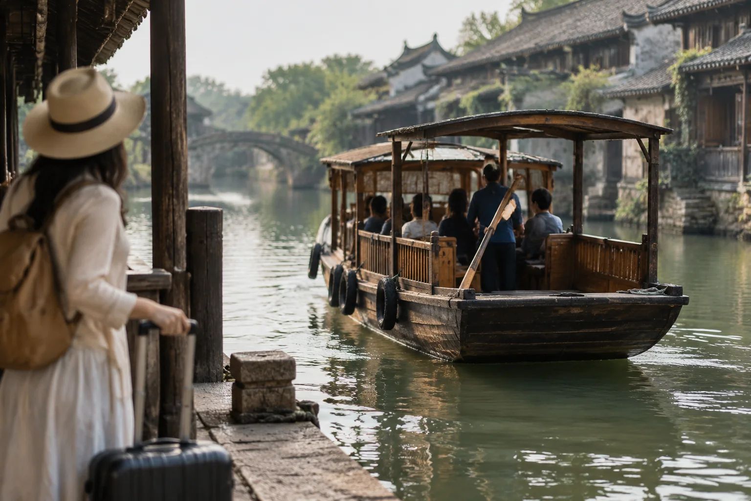 AI-generated realistic travel concept: Water Buses and Boat Taxis: What You Are Actually Buying
