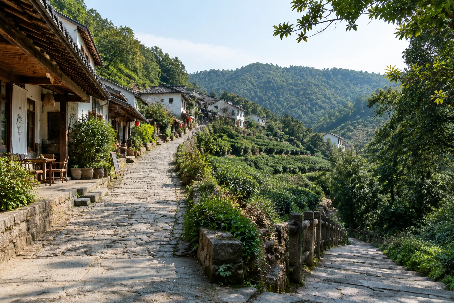 AI-generated realistic travel concept: What the Walk Actually Is