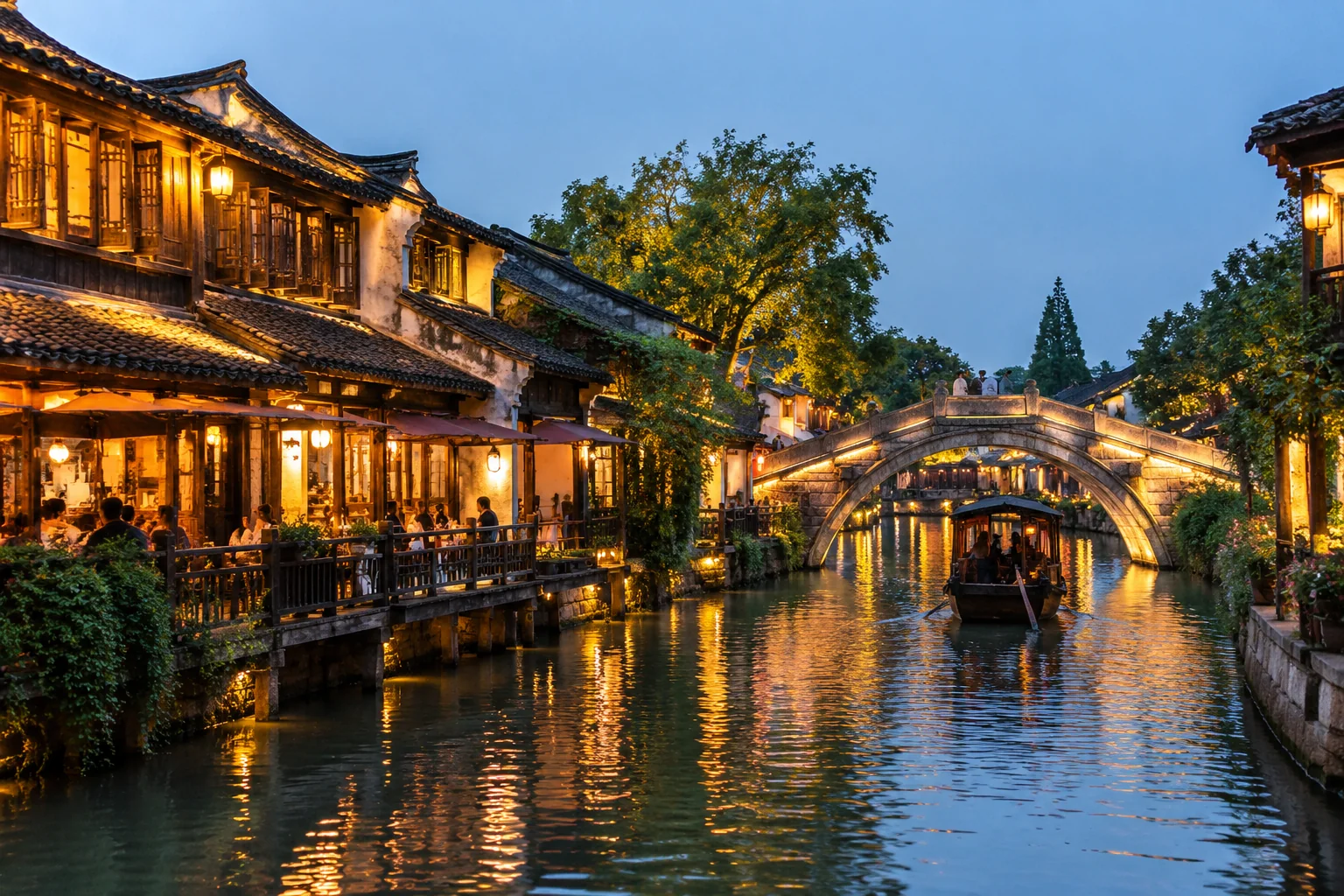 AI-generated realistic travel concept: Why West Scenic Area suits an evening visit