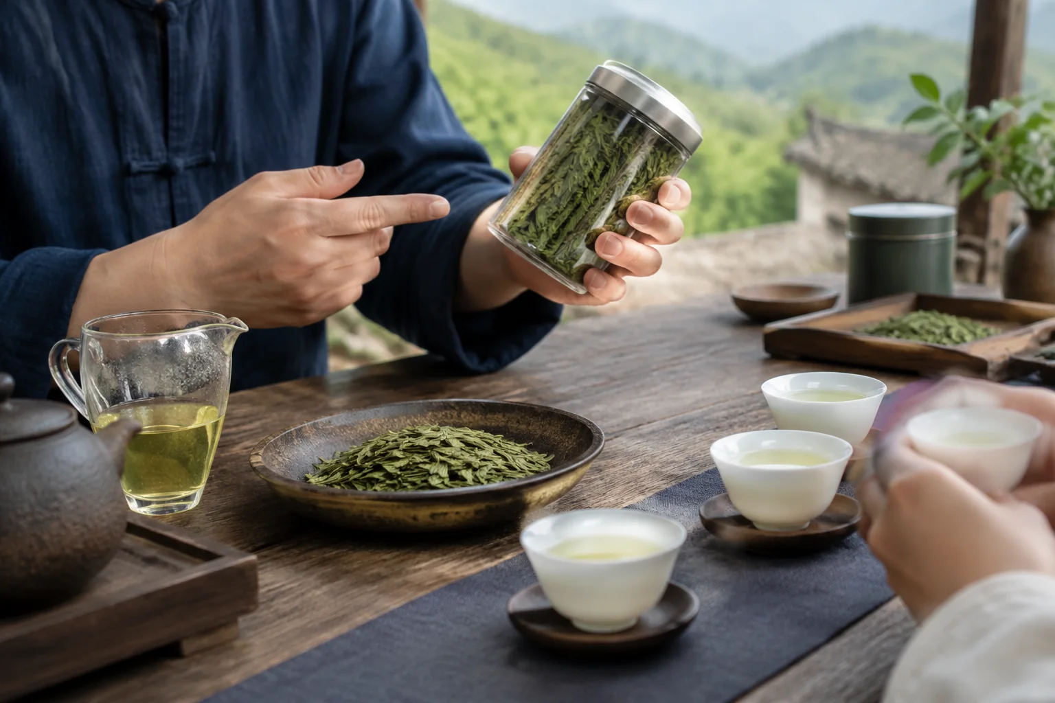 AI-generated realistic travel concept: How a tasting usually unfolds, and how to steer it